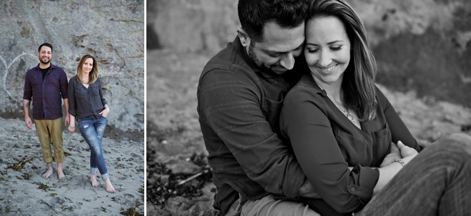 www.davello.com, Point Dume Malibu Beach Engagement Session